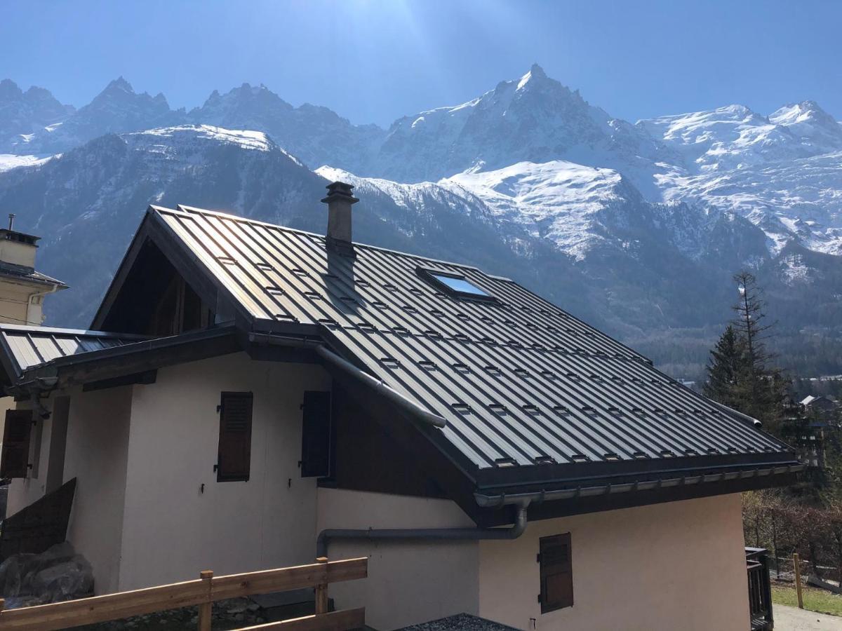 "Chalet Bobo" Cosy & Magnifique Vue Chx Sud Chamonix Exteriér fotografie