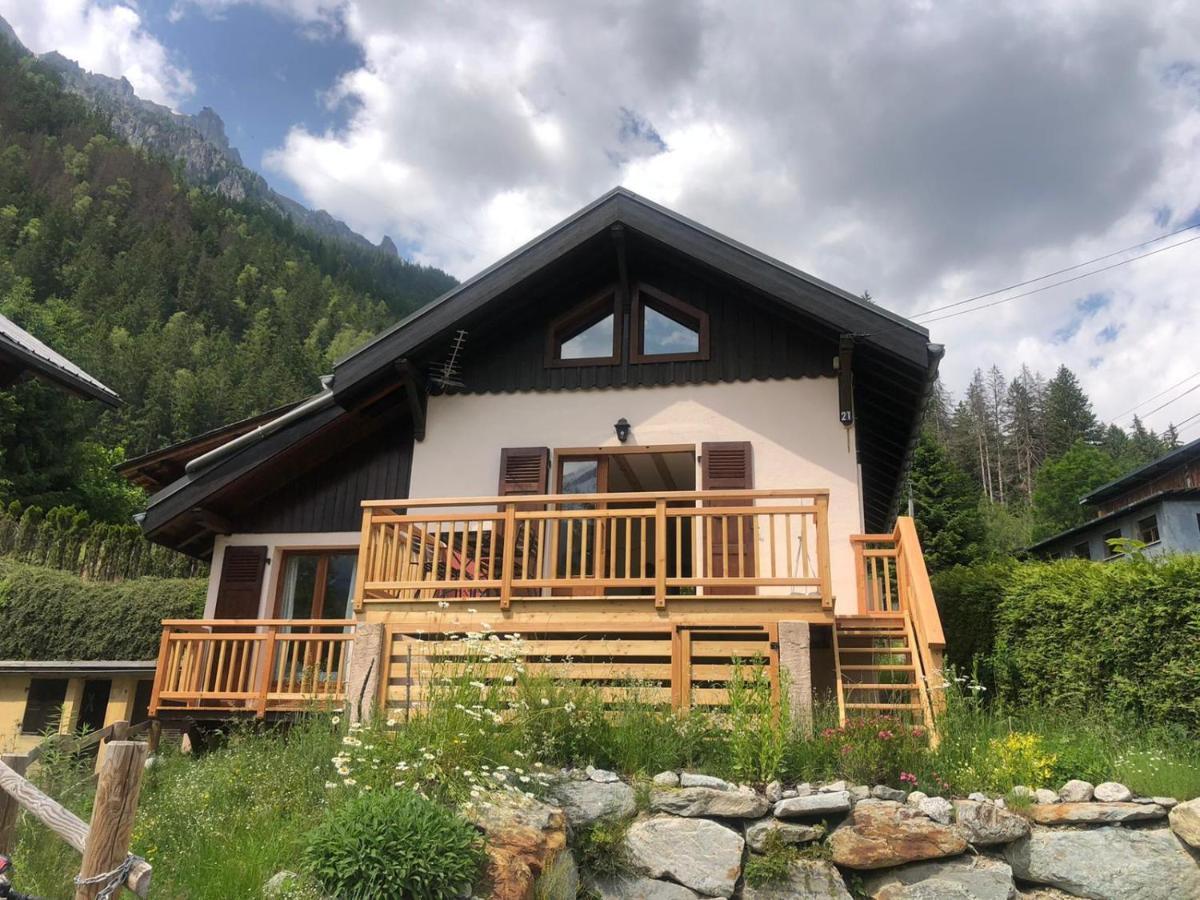 "Chalet Bobo" Cosy & Magnifique Vue Chx Sud Chamonix Exteriér fotografie